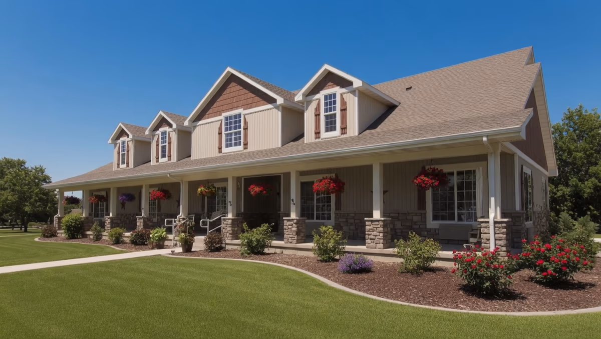 Caregiver supporting an older adult at home — Davis Legacy Life long-term care planning